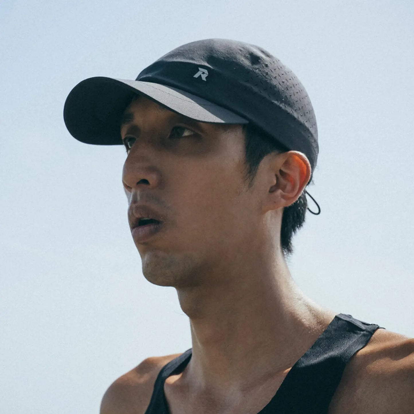 Elite Running Cap Black