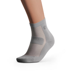 Performance Running Low Cut Socks Silver Gray