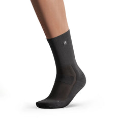 Performance Running Mid Cut Socks Carbon Black